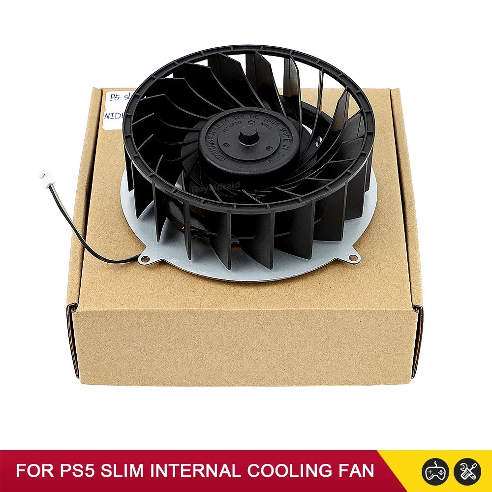 Internal Cooling Cooler Fan For PS5 Slim Console 19 Blades C