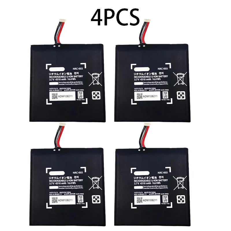 New 1-20PCS HAC-003 HAC-001 Rechargeable Battery 3.7V 4310mAh Repair and Replacement for Nintendo Switch Game Console HAC003