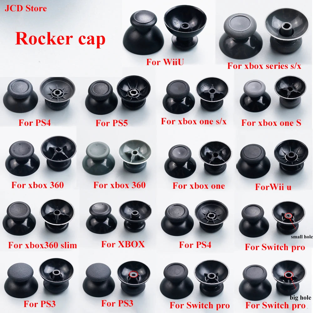 2PCS Replacement 3D Analog Thumbstick Thumb Stick Mushroom G