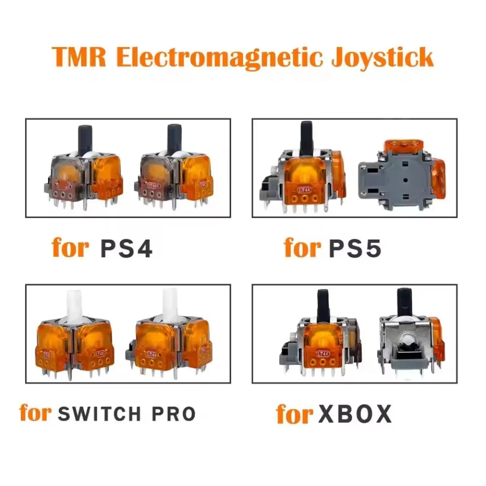 2-10Pcs Replacement TMR Effect Joystick 3D Analog Stick for 