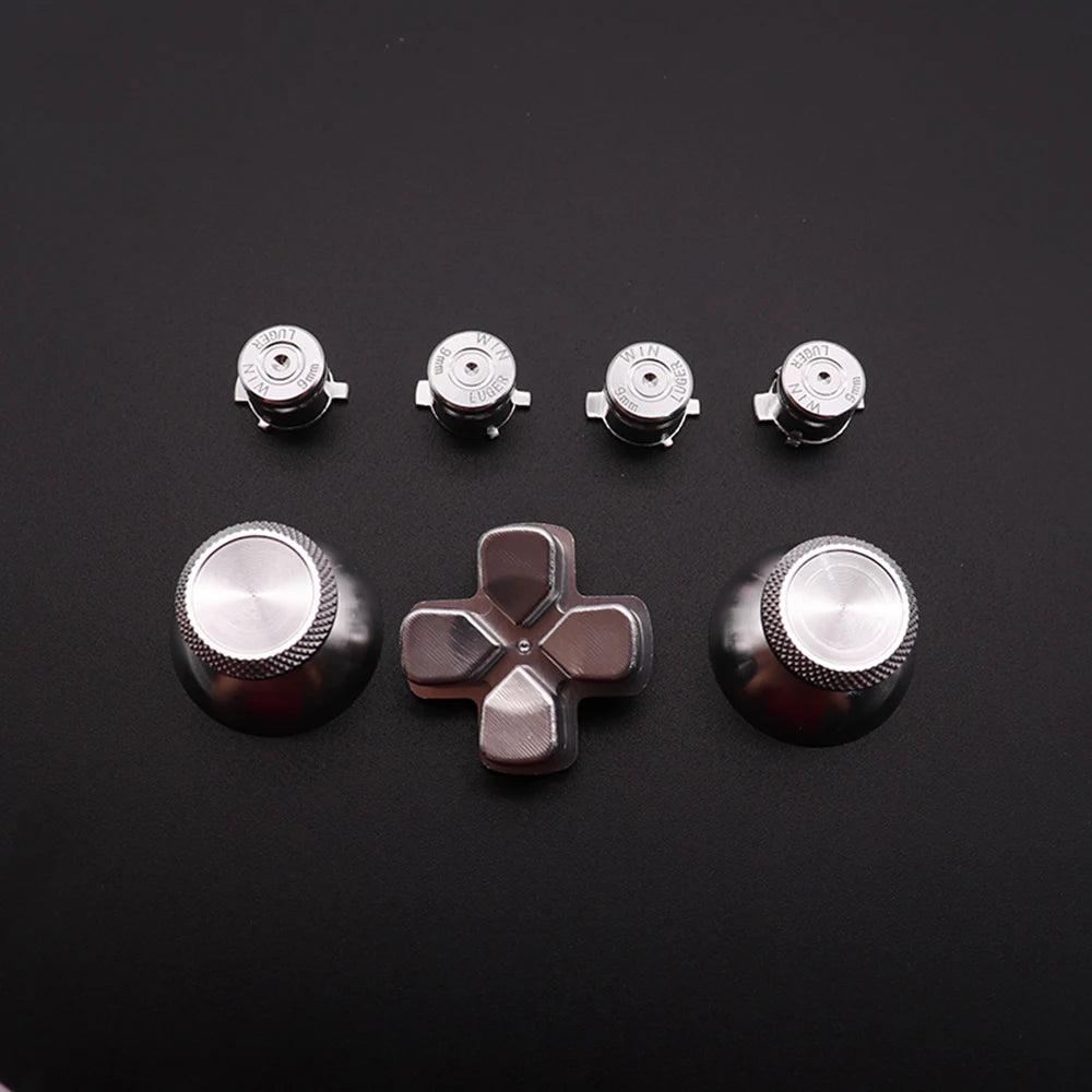 Gold BLACK Red Blue Custom Metal Thumbsticks Analogue Contro
