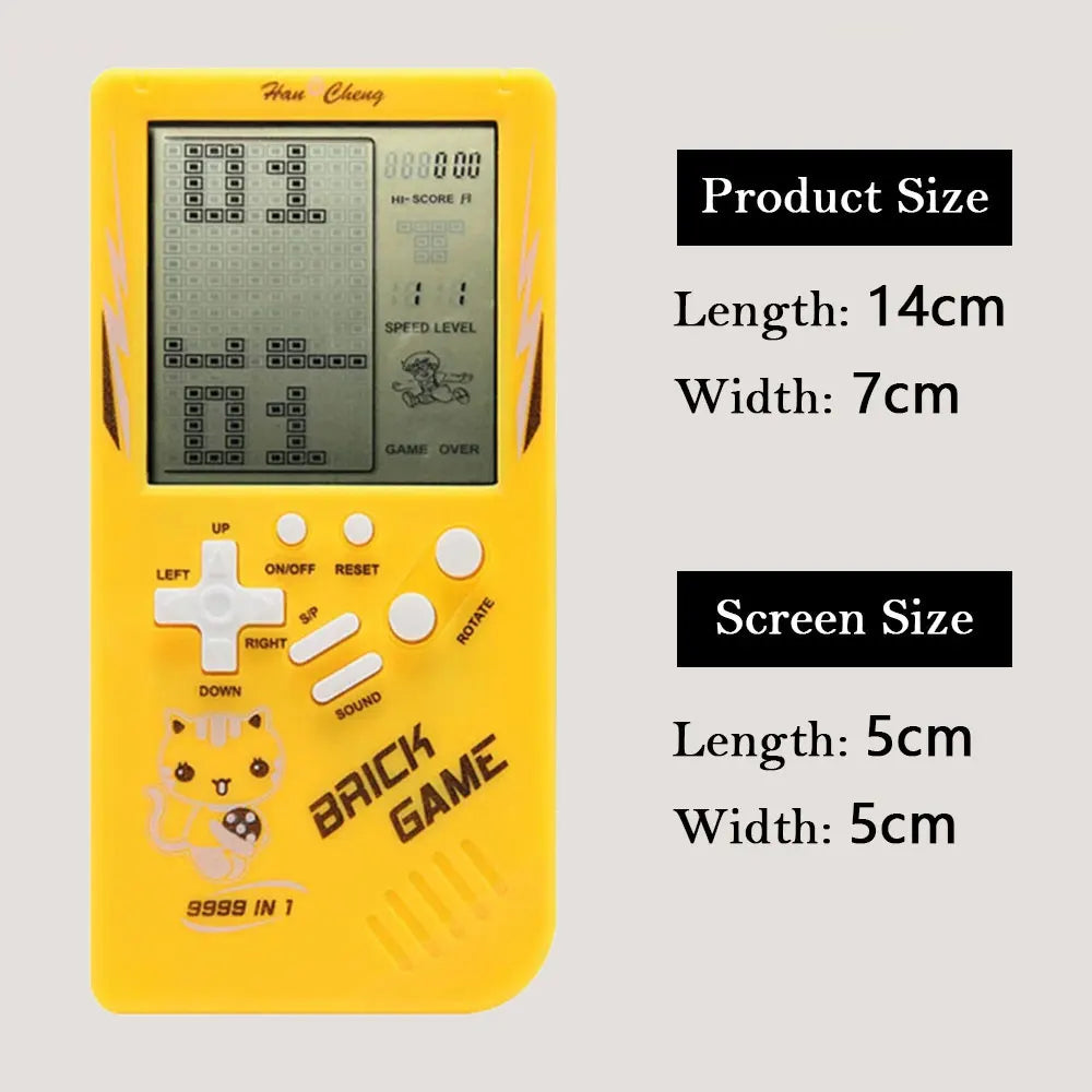 Vintage Brick Handheld Game Console Retro Pocket Gaming Mach