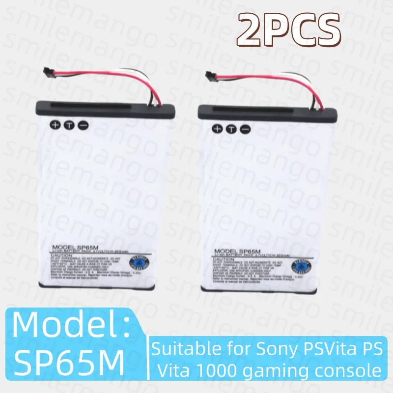 2210mAh SP65M Rechargeable Li-ion Battery Replacement for Sony PS Vita PSV 1000 Console