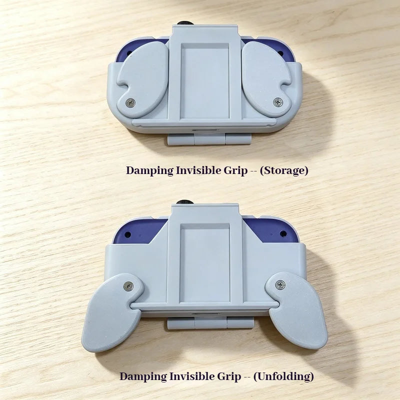 IINE Retro Card Controller Grip Magnetic Foldable Stand Damp