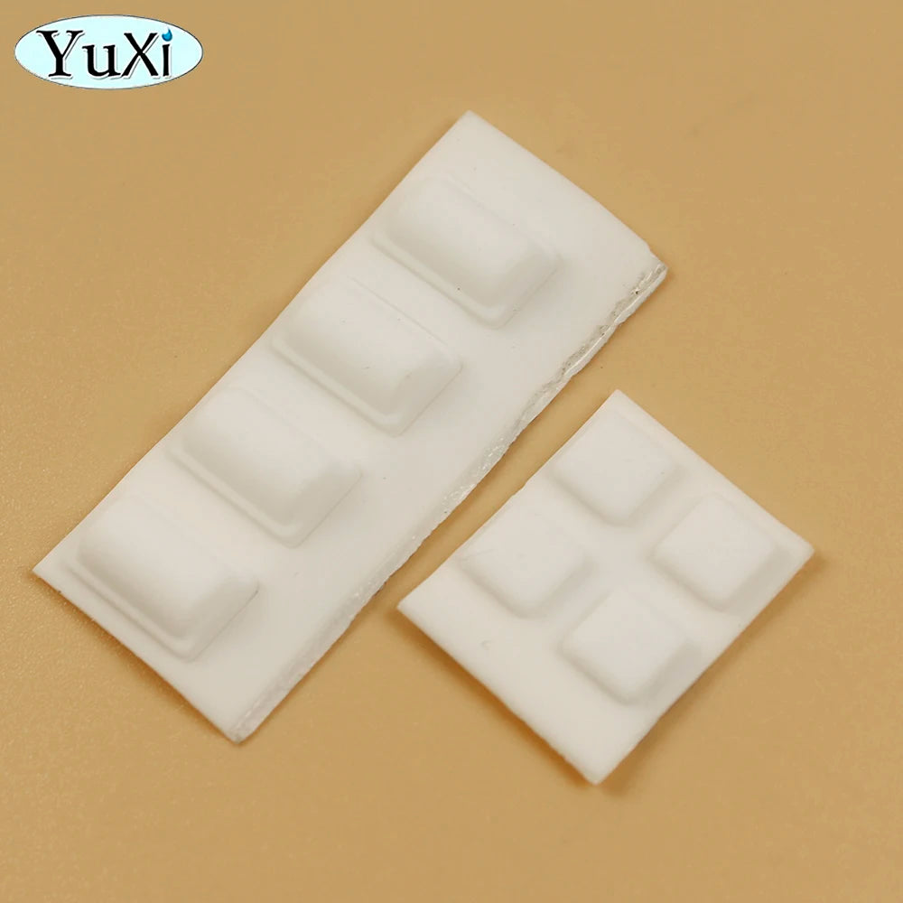1Set Silicone Screw Rubber Feet Cover For Wii Host Console N