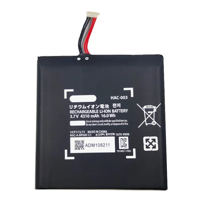 1-20pcs New HAC-003 4310mAh Replacement Charger Battery Repa