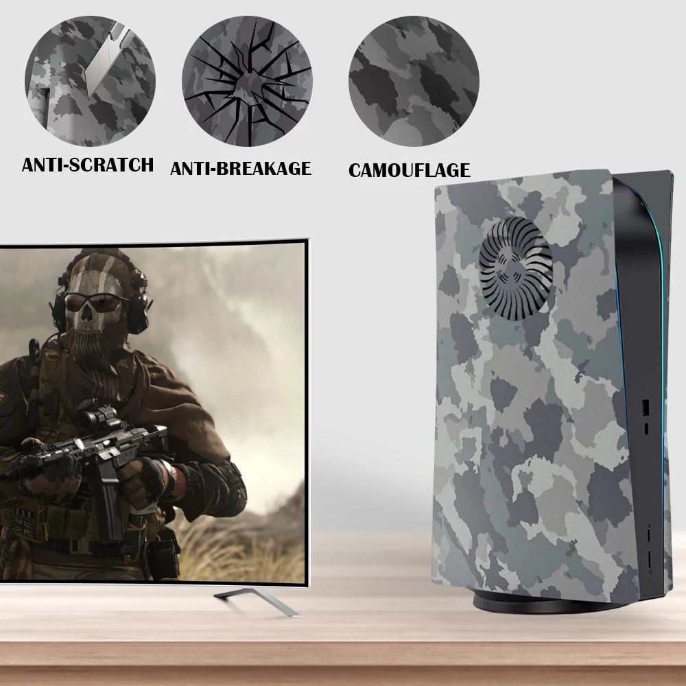 Disc Edition Replacement Faceplate with Cooling Vents Cover 