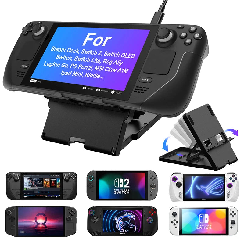 Foldable Switch 2 Multi-Angle Adjustable Kickstand Base Stan