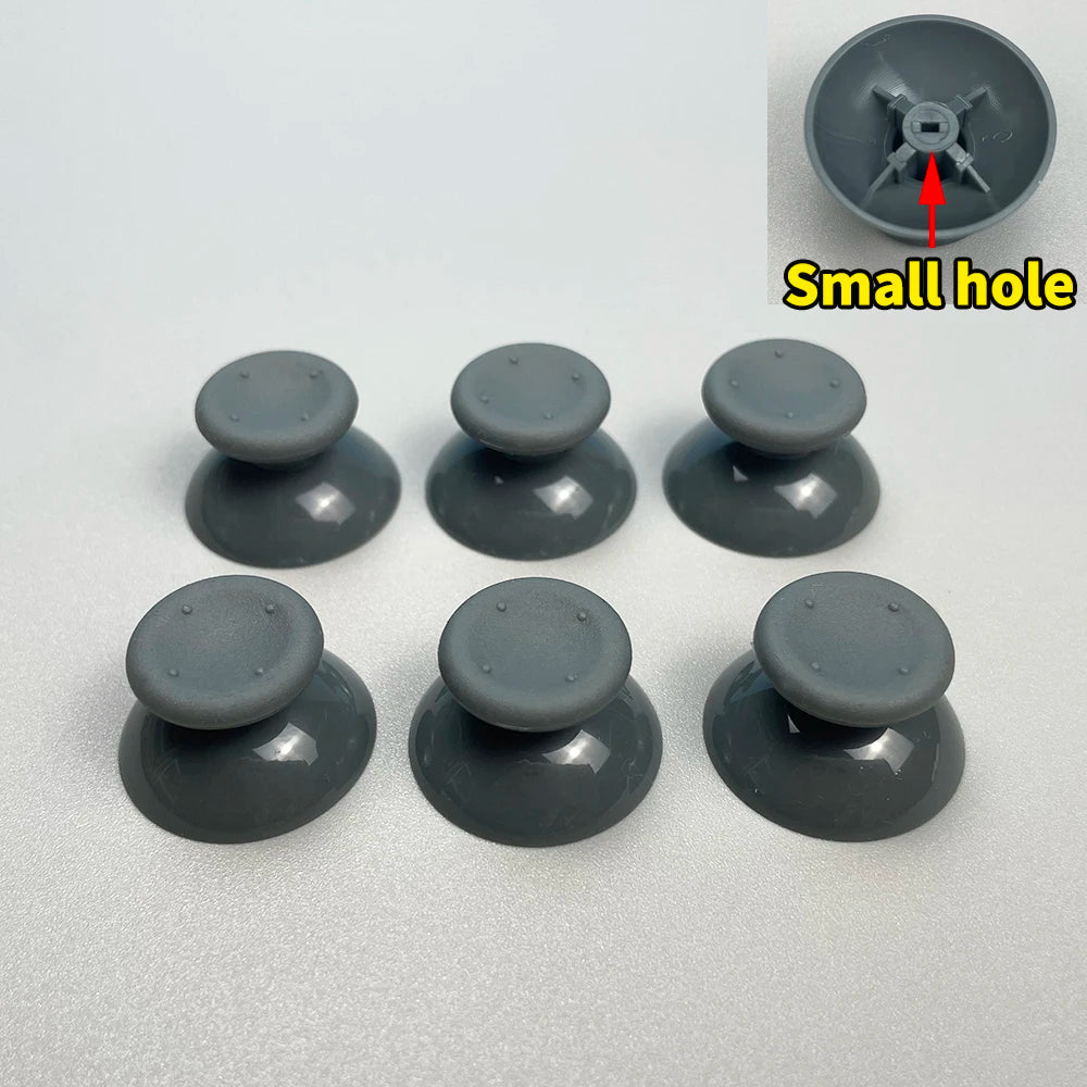 GSF 1Set Black Gray 3D Analog Stick for Xbox 360 Controller Thumbsticks Caps for X Box 360 Gamepad Repair Parts with Tool