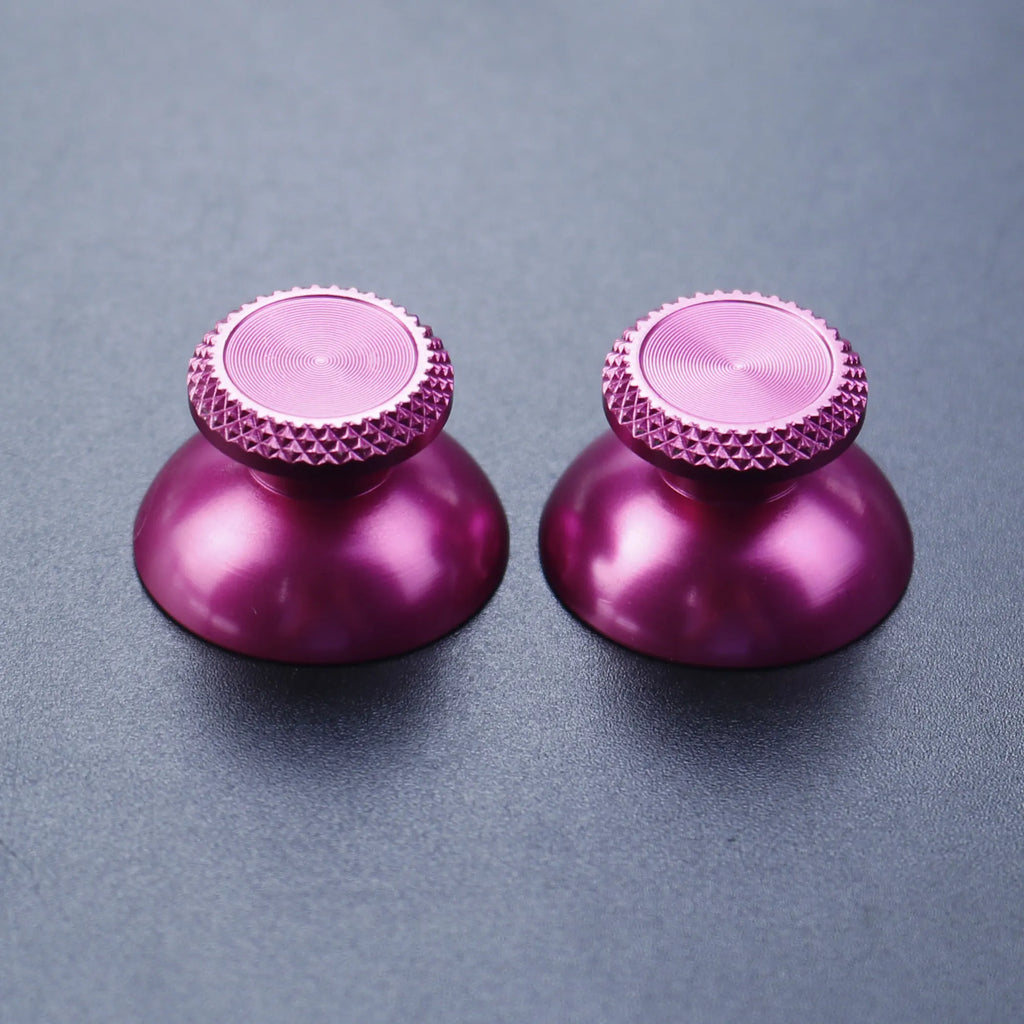 JCD 1Pair Aluminum Metal Analog Joystick Thumb Stick Grip Cap For PS5 Controller Gamepad Rocker Caps Thumbstick Accessories