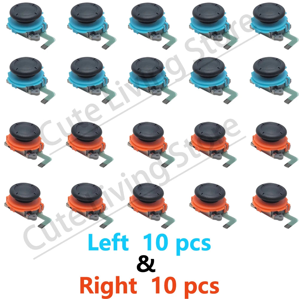 Original GinFull 3D Joystick for NS2 JoyCon 2 Controller Replacement JoyCon2 Gamepads GinFull Joystick for NS-2 Controller