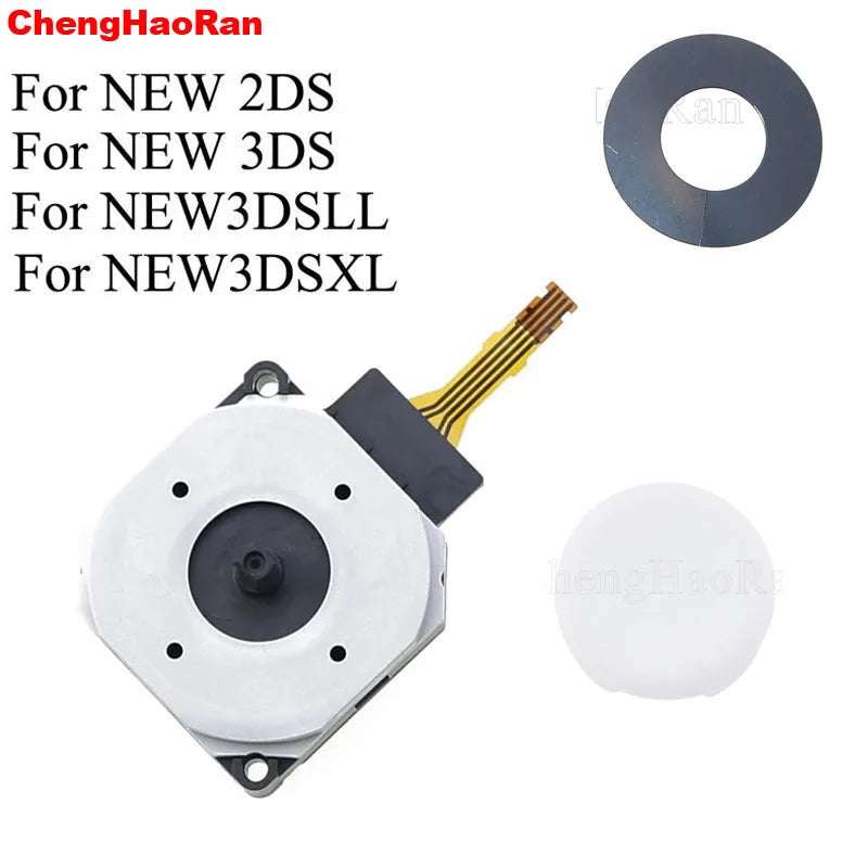 1Set 3D Analog Joystick Thumb Stick Replacement Parts For New 3DS New 2DS XL 3DS XL for NEW 3DS XL LL 2DS XL LL Console