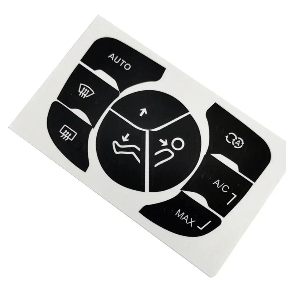 Car Repair Stickers For C4 2014-2018 A/C Car Center Console 