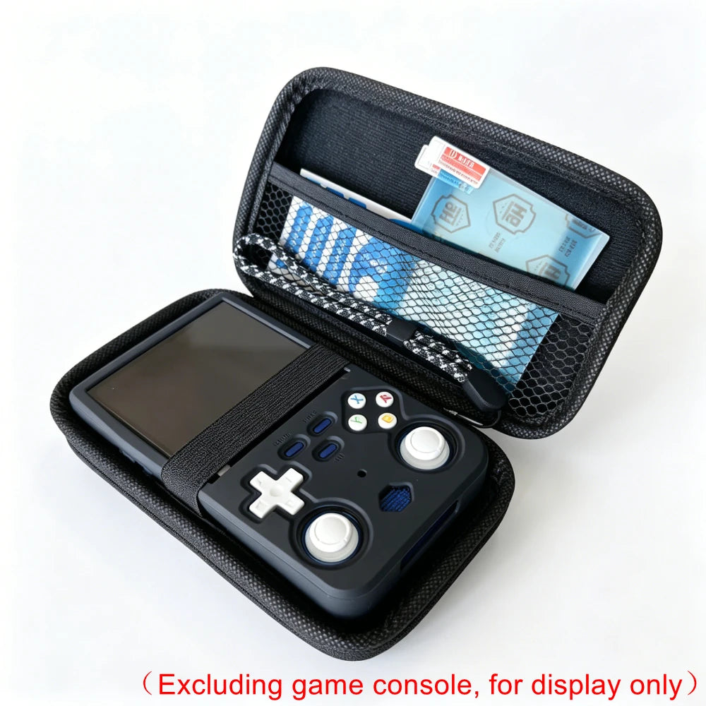 For R36 Ultra Game Console EVA Hard Carrying Case Waterproof