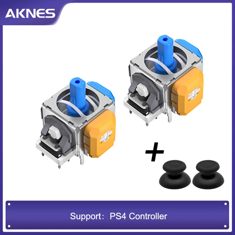 AKNES HALLPI TMR Electromagnetic Joystick for Switch Pro PS5 PS4 Xbox Series Controller Low Power Design for Repair Replacement