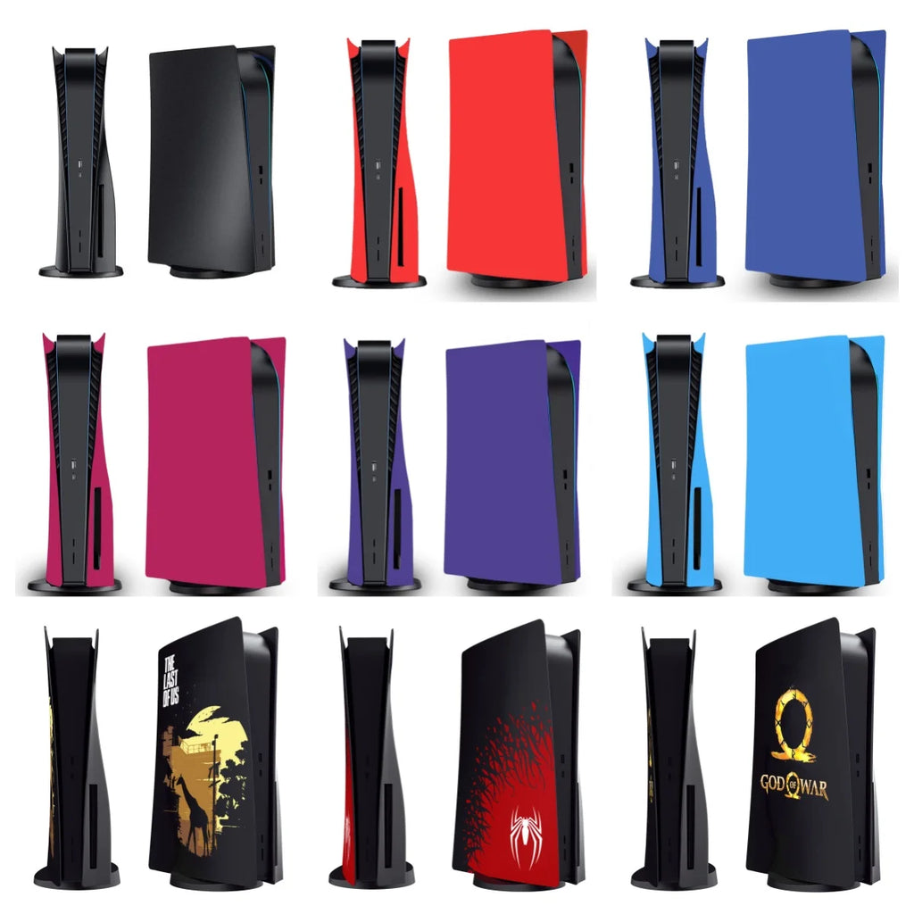 Console Cover Faceplate Compatible with PS5 Disc Edition Rep