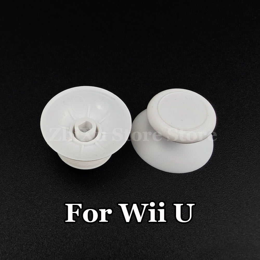 ZUIDID 6PCS Replacement 3D Analog Thumbstick Thumb Stick Mushroom Grip Cap Cover for PS4 Pro Slim PS5 Xbox one