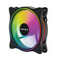 KIMDOOLE Computer Case Fan Fixed RGB PC Case Fan 120mm 12V C