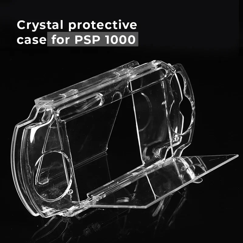 DATA FROG Crystal Clear Hard Protective Replacement Shell With UMD Cover For PSP 1000 2000 3000 Game Console Accessories