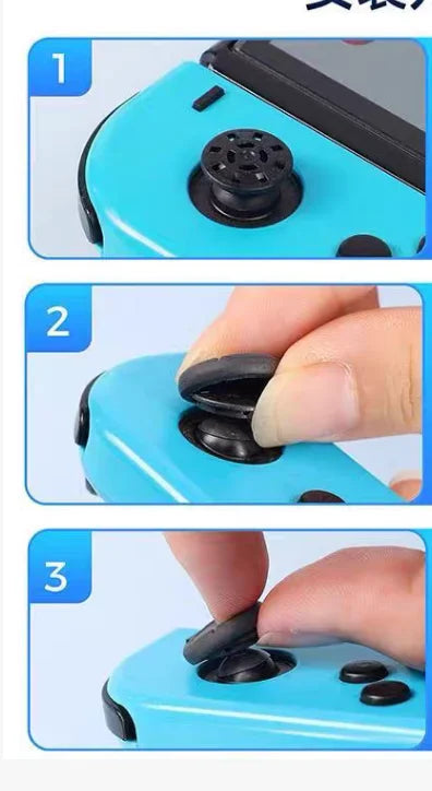 2/4PCS 3D Analog Thumb Grip Controller Replacement Repair Sp