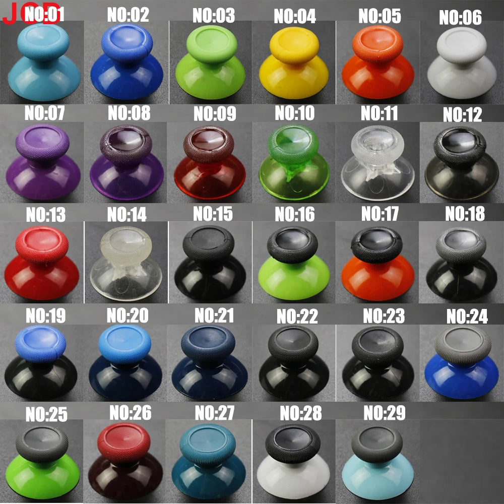JCD 2pcs 3D Analog Joystick Replacement Thumb Stick Grips Ca