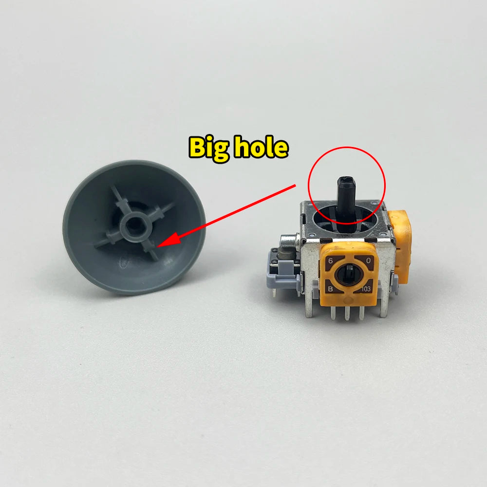 GSF 1Set Black Gray 3D Analog Stick for Xbox 360 Controller 