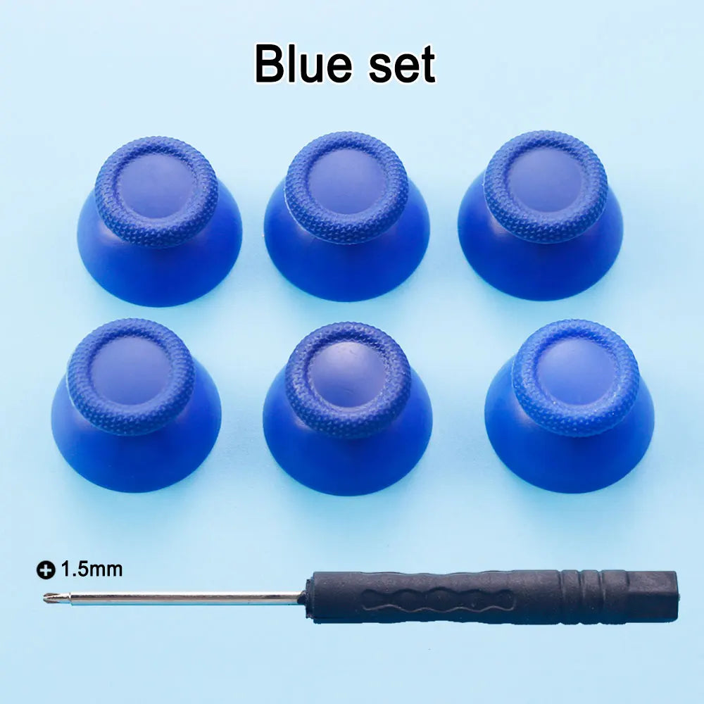1 Set For PS5 Thumbstick Grip Cap For PlayStation 5 3D Analog Joystick Cover Controller Button Replacement Accessory