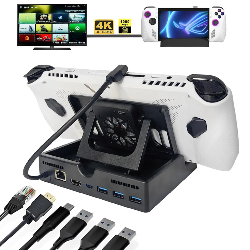 Docking Station for Nintendo Switch 2 Model 6-in-1 Dock with