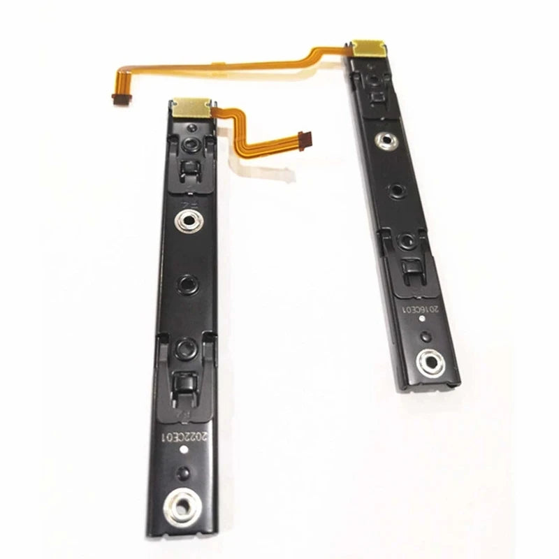 Right and Left Slide Rail with Flex Cable for Switch/OLED Jo
