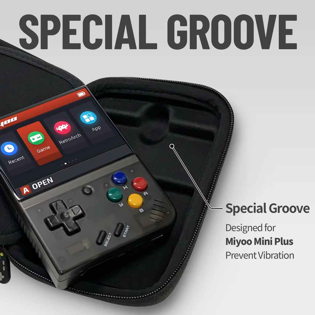 Miyoo Mini Plus Case Hard Portable Dedicated Case for Miyoo 