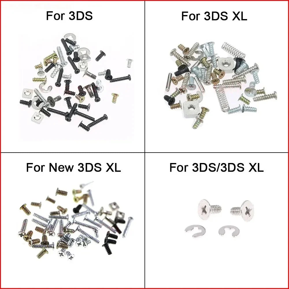 1set Replacement Philips Head Screws Set For 3DS XL LL New 3