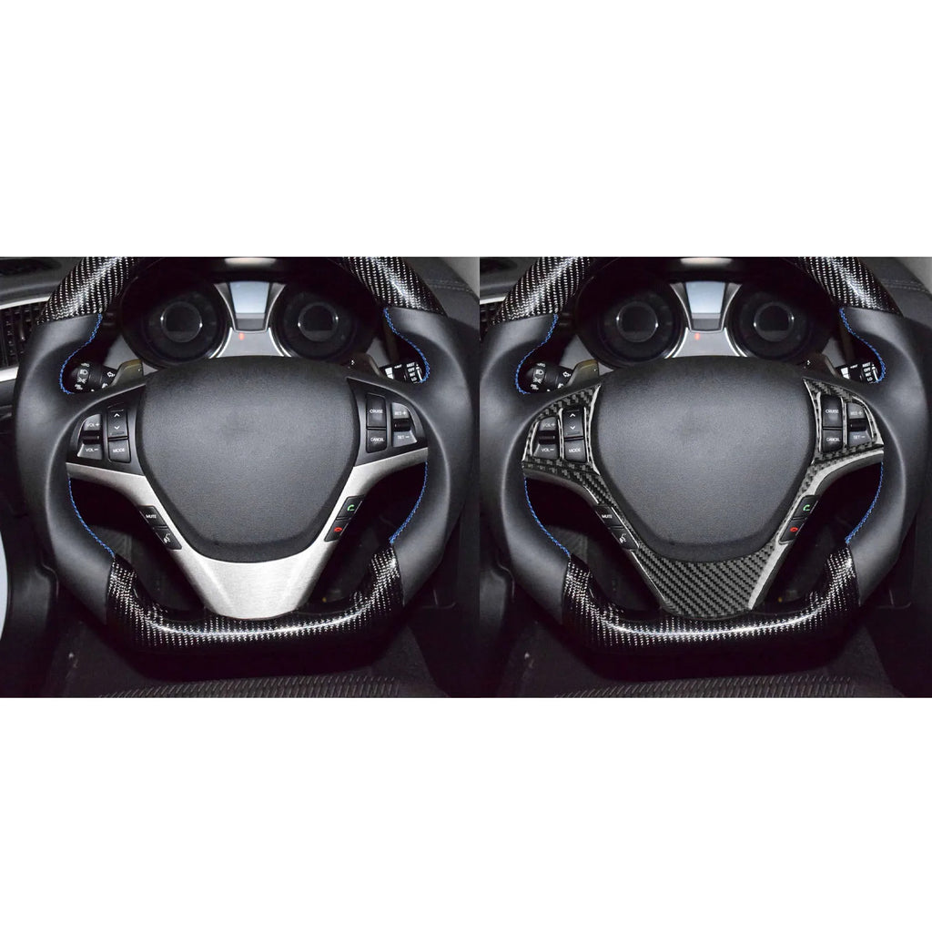 For Hyundai Genesis Coupe 2013-2016 Carbon Fiber Steering Wh