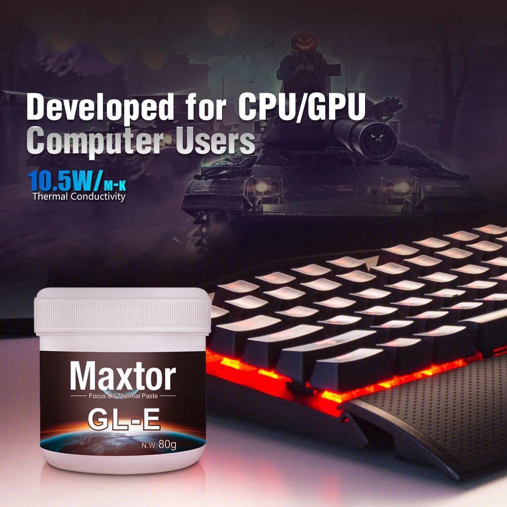 10.5W/m-k GLE Maxtor Thermal Paste PC CPU GPU PS4 Computer M