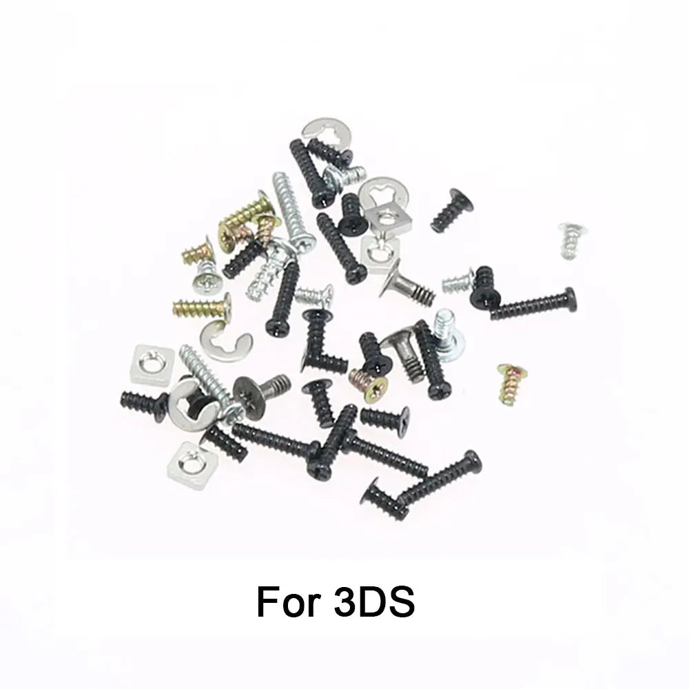 JCD Replacement Philips Head Screws Set For 3DS XL LL New 3DS LL XL Game Console Shell Battery Back Cover Screws Secure Bolt