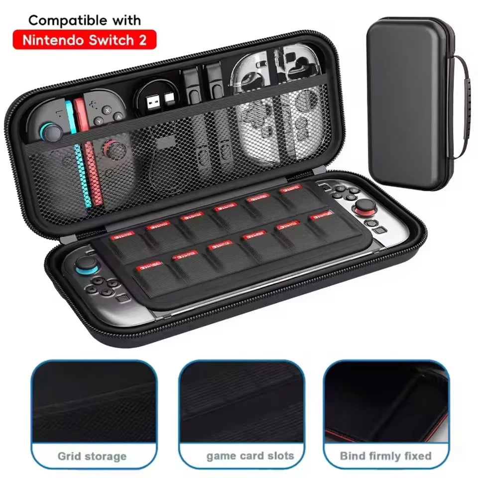 Portable Carrying Case for Nintendo Switch 2 Travel EVA Hard