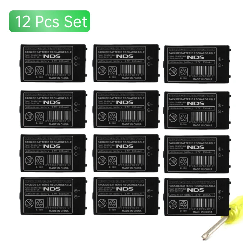 PUJIMAX NTR-003 850mAh Lithium Battery for Nintendo NDS Game Console NTR001 DS Replacement Batteries Replacement Batteries