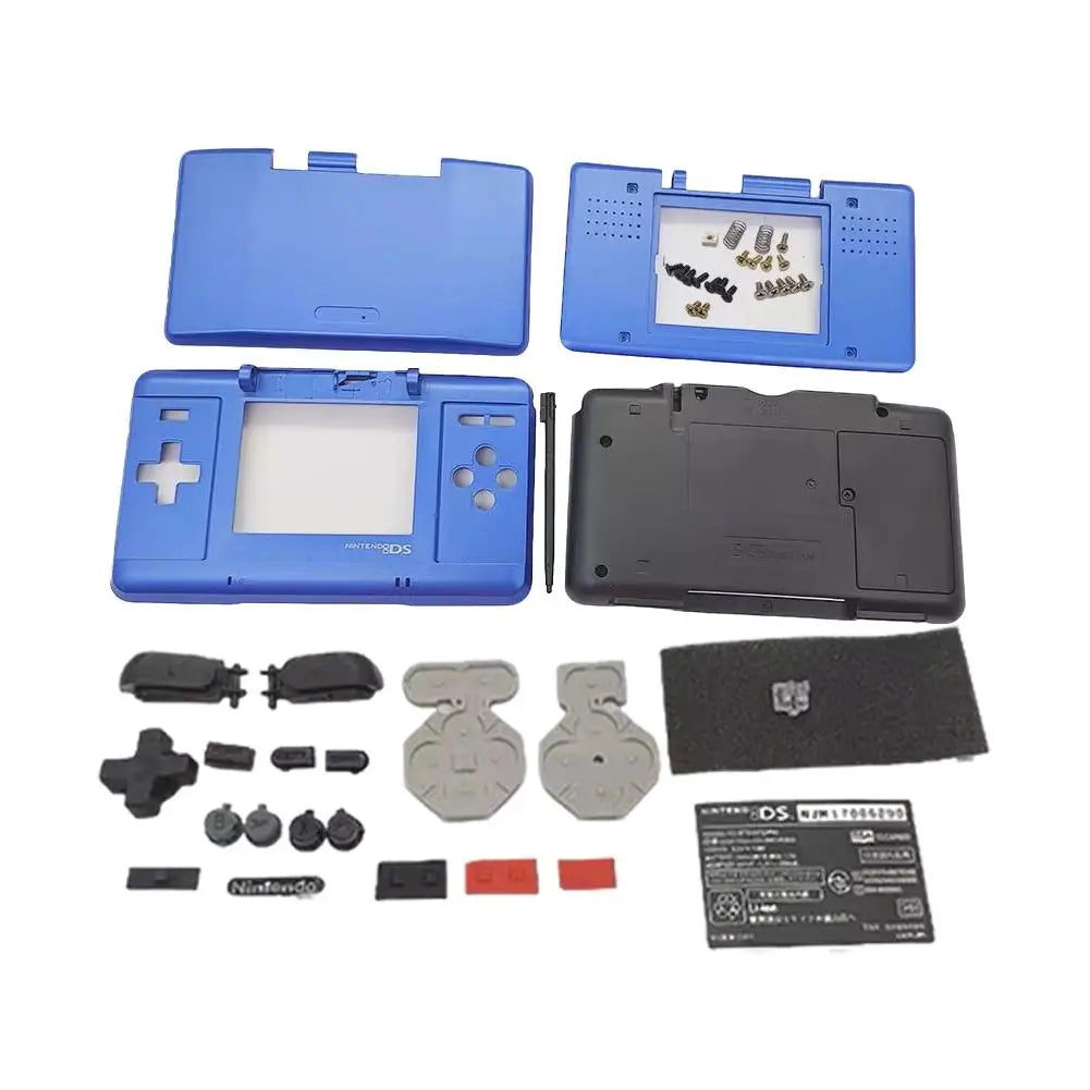 Replacement Complete Shell Kit for NDS Launch Edition Console Precise Fit ABS Protective Case Cover Buttons Screws Multi Colors