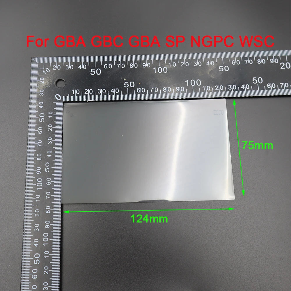 2/5/10PCS Polarized Polarizer Filter Film Sheet For Gamboy GB GBP For GBA GBC GBASP NGP WSC NDS NDSi NDSL Console