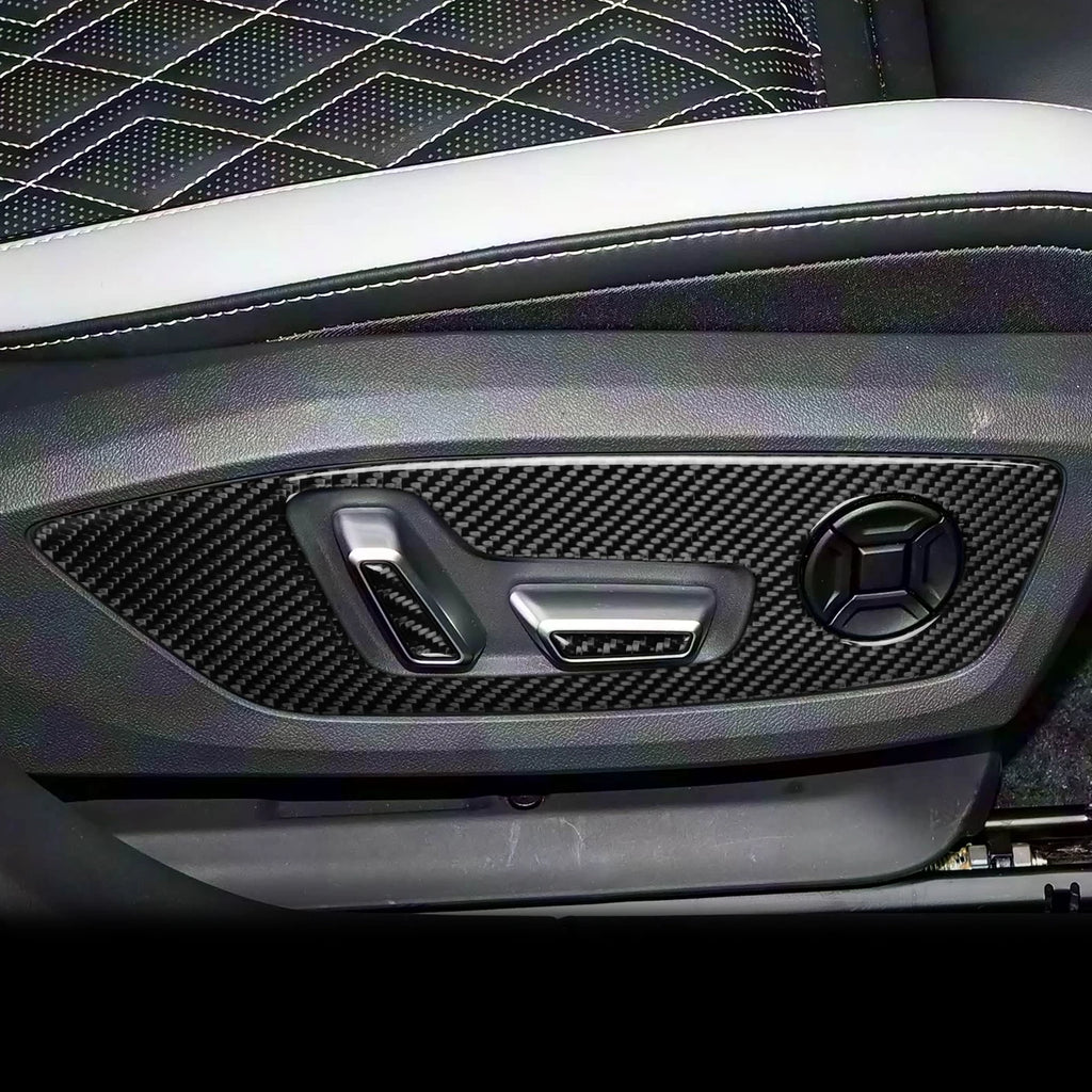 For Audi A5 S5 B10 A6 E-tron 2025 2026 Carbon Fiber Seat Sid