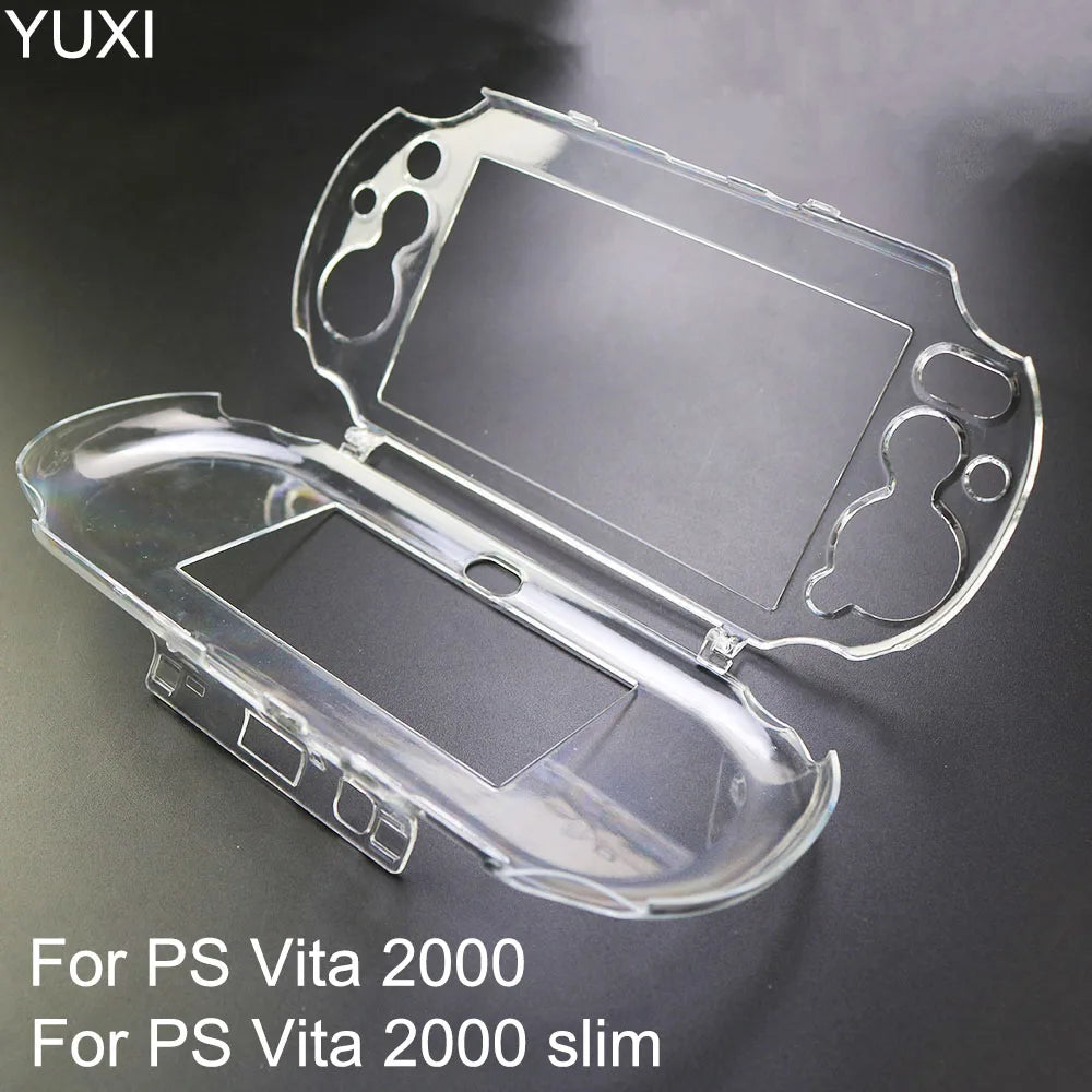 YUXI 1PC For PS Vita 2000 Slim/PSV Clear Crystal Protective 