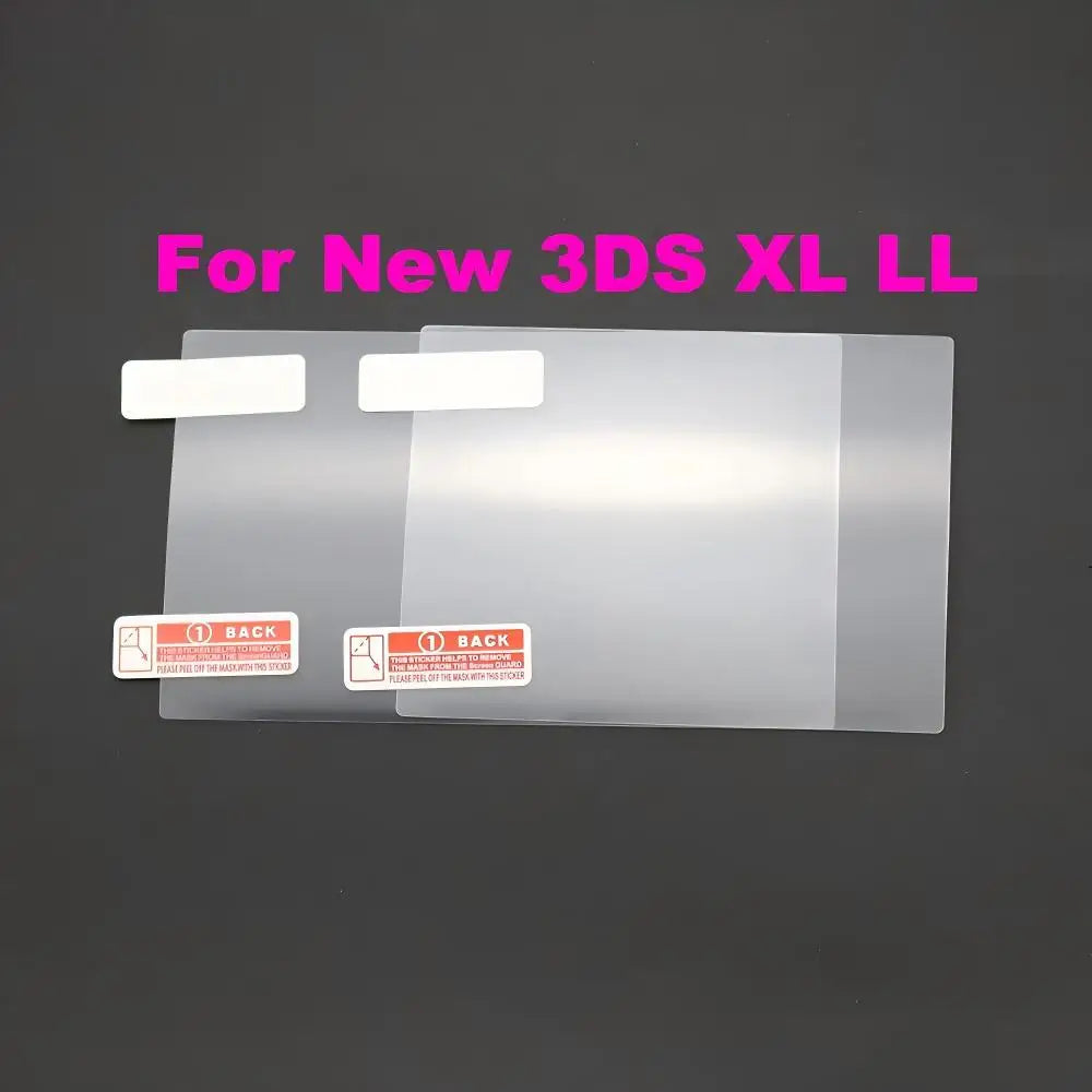 1pcs Top Bottom HD Clear Protective Film For GB GBA GBC GBA 