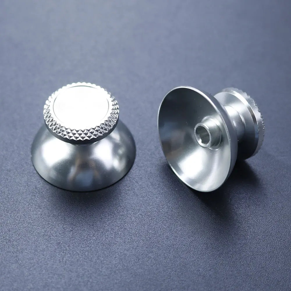 JCD 1Pair Aluminum Metal Analog Joystick Thumb Stick Grip Ca