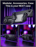 JSAUX PC0104 ModCase for Steam Deck OLED Protection Case wit