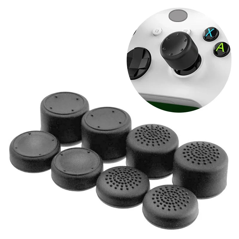 8pcs Controller Silicone Analog Thumb Stick Grip Cap for Xbo
