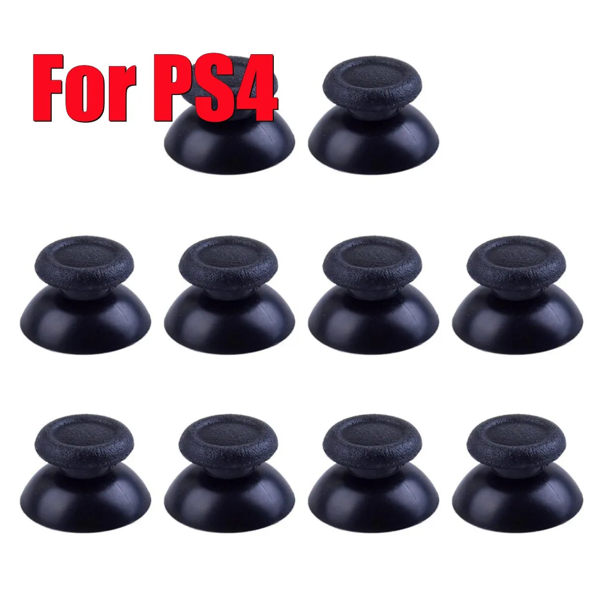 10-100Pcs For PS4 Analog Cover 3D Shell Thumb Stick Joystick Thumbstick Mushroom Cap For Sony PlayStation 4 PS4 Controller