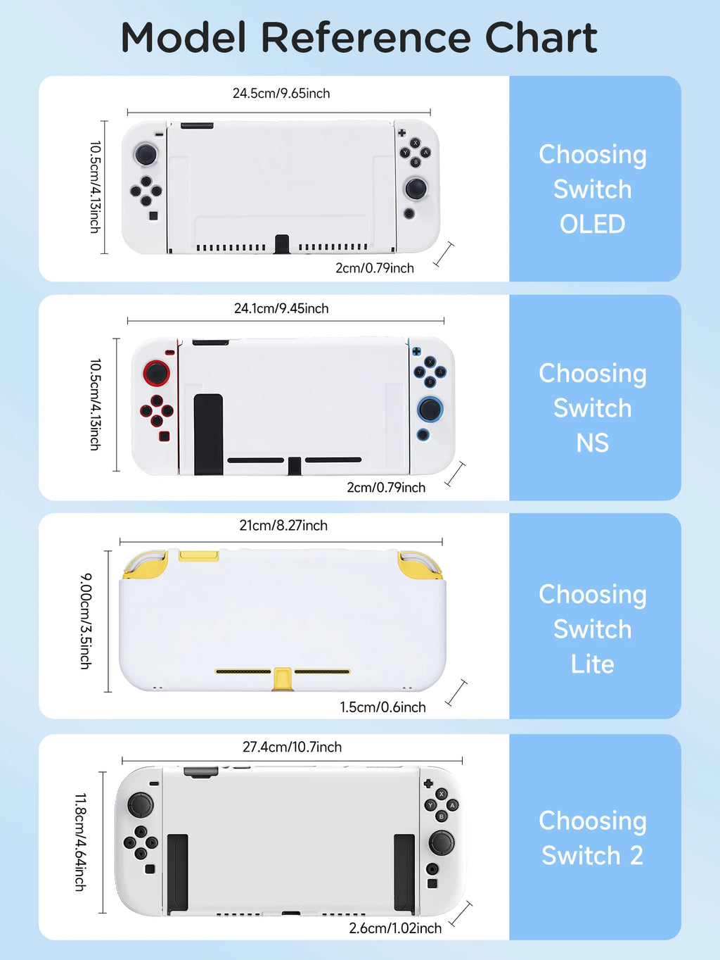 Protective Case Compatible with Switch ns/Nintendo Switch OL