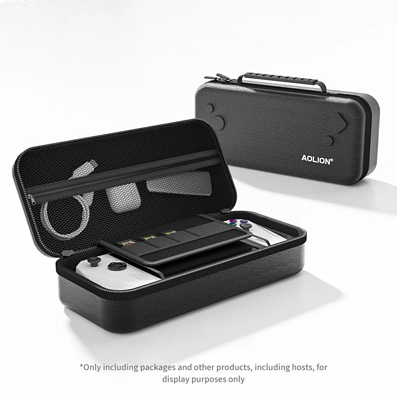 Aolion EVA Hard Carrying Case Bag for Asus ROG Ally Handheld Game Console With Inner Partition Storage Case Accessories