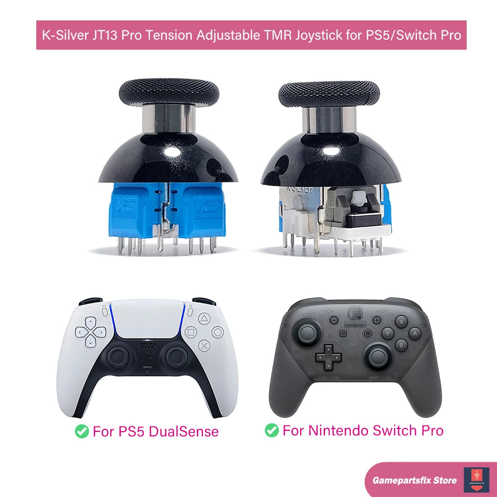 K-Silver JT13 Pro JT13-009 Tension Adjustable TMR Joystick A