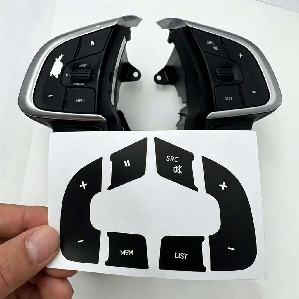 For Citroen C4L Worn Steering Wheel Multifunction Button Rep