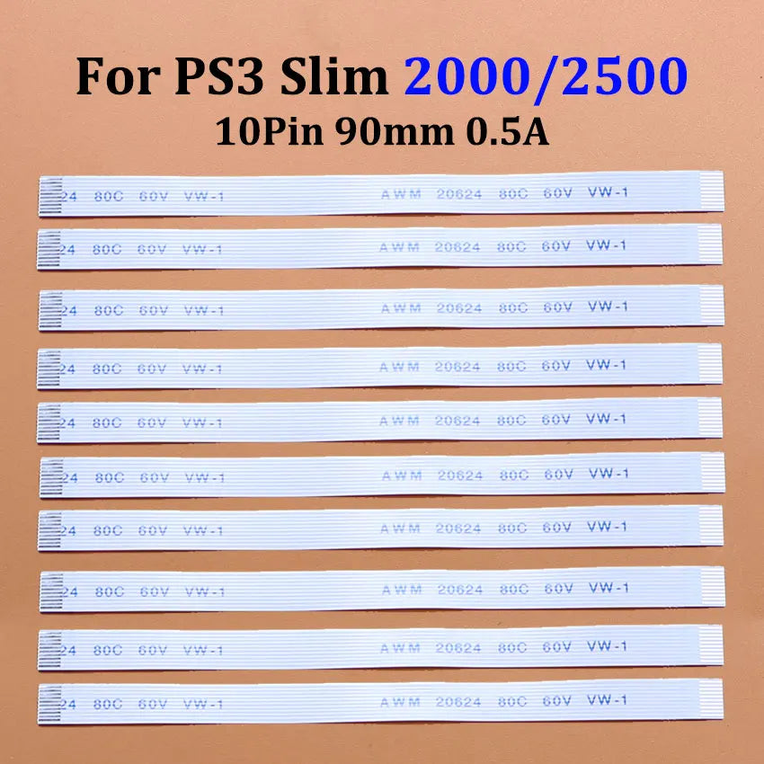 Host Power Button On OFF Switch Board Ribbon Cable Board Flex Cable For PS3 Slim 2000 2500 3000 4000 Console Parts Replacement